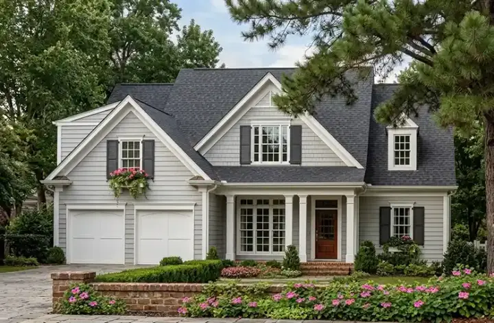 Traditional house plans 85-577 - front exterior, 1,698 sq ft, 3 bed, 2 bath house plans | Monster House Plans