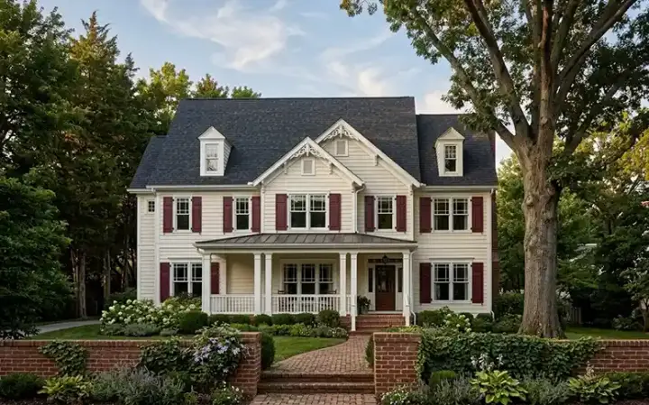 Southern house plans 85-583 - front exterior, 2,935 sq ft, 4 bed, 3 bath house plans | Monster House Plans