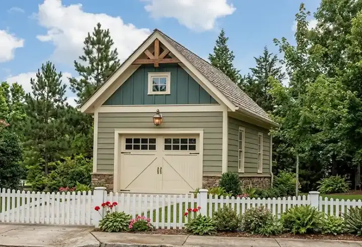 Craftsman house plans 85-588 - front exterior, 1,136 sq ft, 0 bed, 0 bath house plans | Monster House Plans