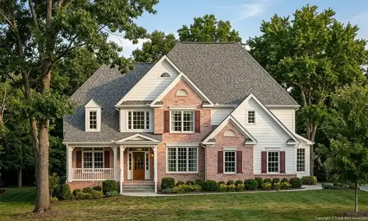 Traditional house plans 85-628 - front exterior, 2,843 sq ft, 4 bed, 3 bath house plans | Monster House Plans