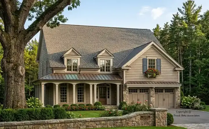 Country house plans 85-654 - front exterior, 2,401 sq ft, 4 bed, 3 bath house plans | Monster House Plans
