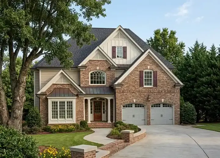 Traditional house plans 85-659 - front exterior, 2,275 sq ft, 4 bed, 3 bath house plans | Monster House Plans
