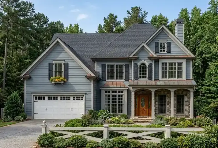 Traditional house plans 85-677 - front exterior, 2,146 sq ft, 4 bed, 3 bath house plans | Monster House Plans