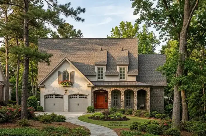 Country house plans 85-678 - front exterior, 1,909 sq ft, 4 bed, 3 bath house plans | Monster House Plans