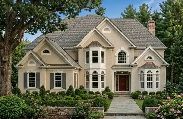 Southern house plans 85-741 - front exterior, 3,949 sq ft, 5 bed, 4 bath house plans | Monster House Plans