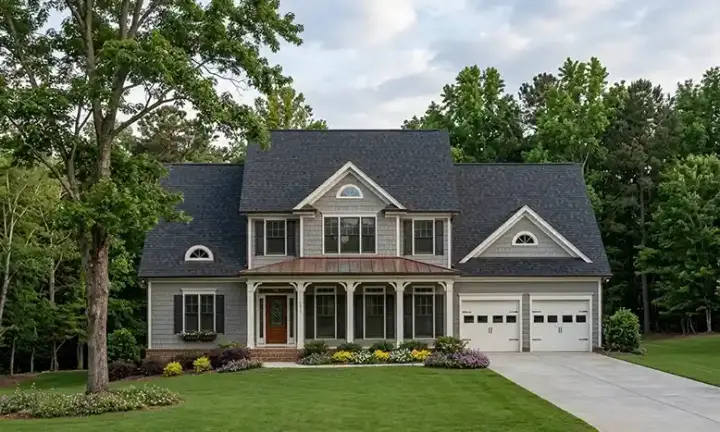 Country house plans 85-748 - front exterior, 2,306 sq ft, 4 bed, 3 bath house plans | Monster House Plans
