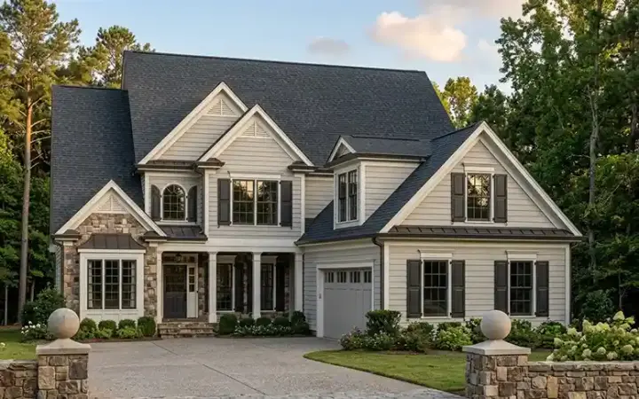 Southern house plans 85-924 - front exterior, 2,034 sq ft, 4 bed, 3 bath house plans | Monster House Plans