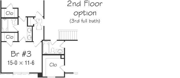 Traditional Style Floor Plans 86-144