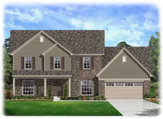 Traditional house plans 86-146 - front exterior, 3,089 sq ft, 4 bed, 2 bath house plans | Monster House Plans