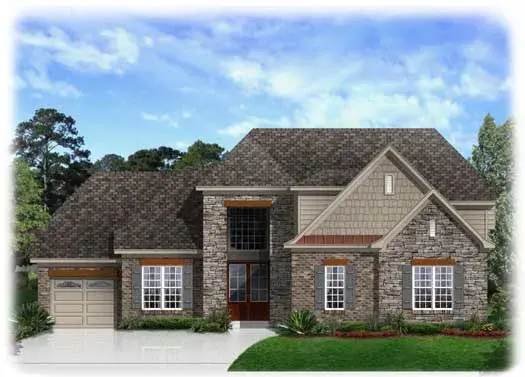 Traditional house plans 86-147 - front exterior, 3,227 sq ft, 4 bed, 2 bath house plans | Monster House Plans