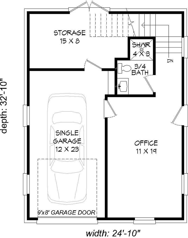 Main Floor Plan: 87-103