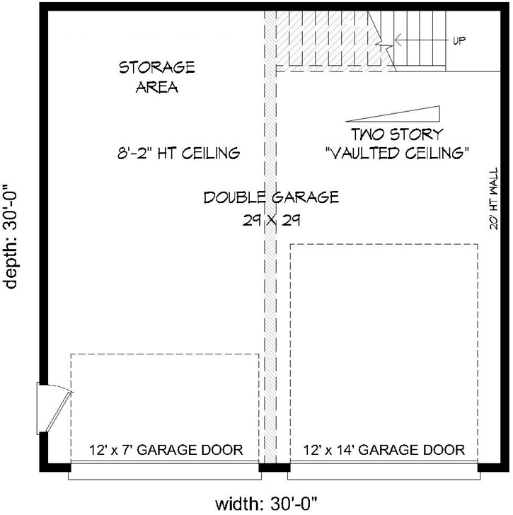 Main Floor Plan: 87-105