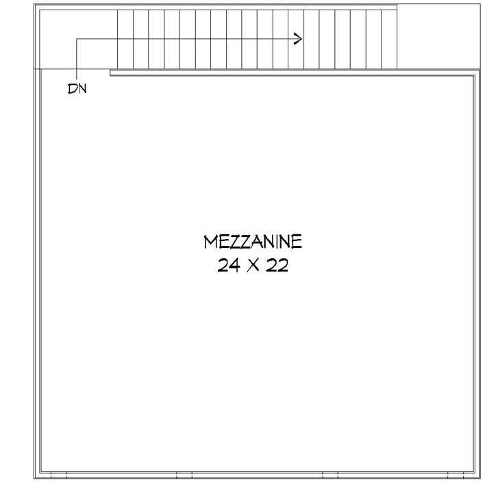 Upper/Second Floor Plan: 87-108