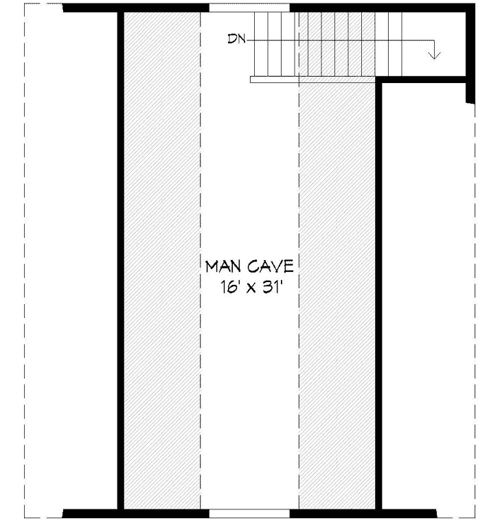 Upper/Second Floor Plan: 87-109