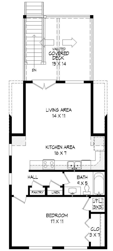 Upper/Second Floor Plan: 87-114