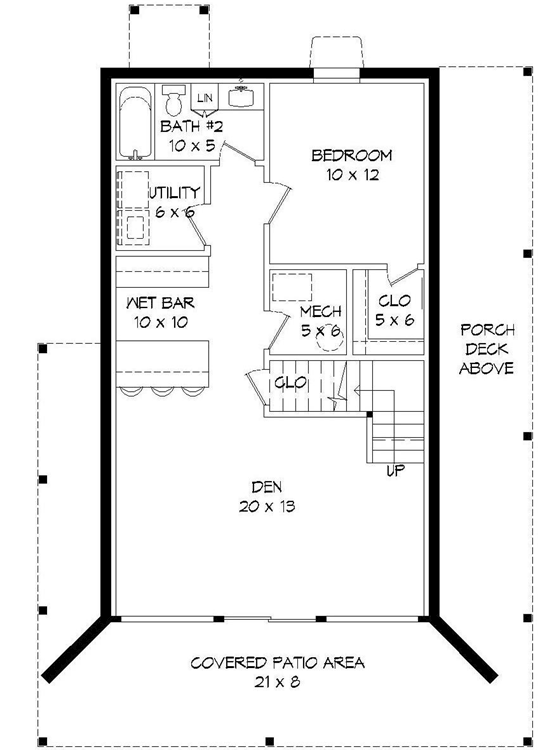 Lower Floor Plan:87-115