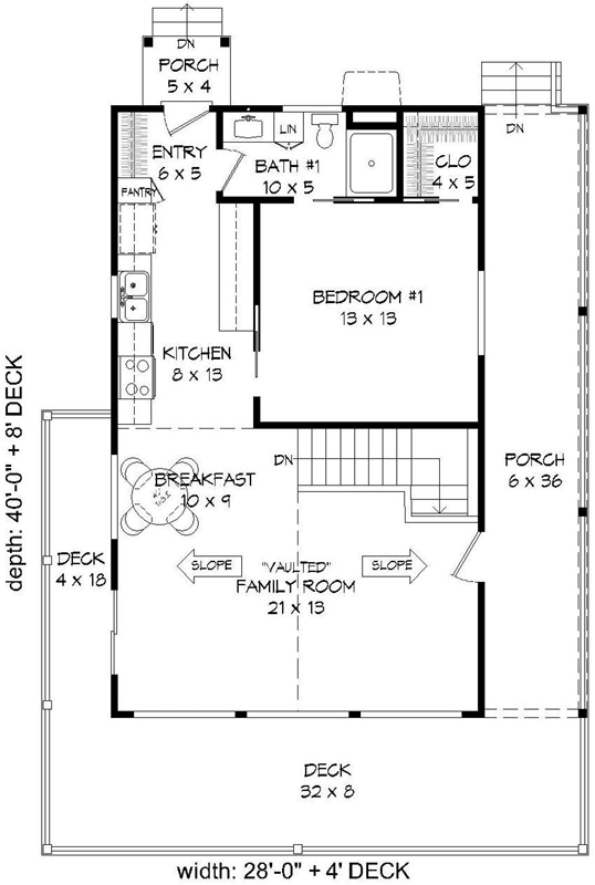 Main Floor Plan: 87-115