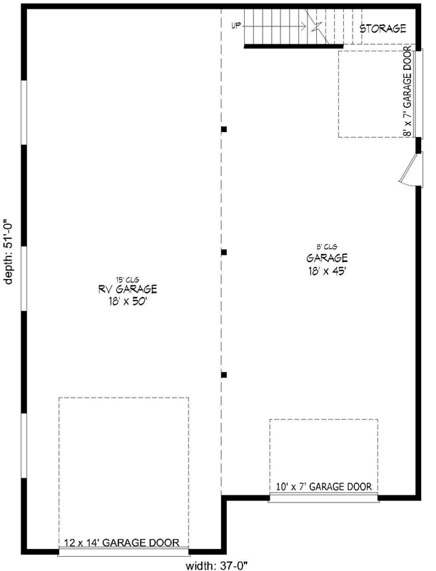 Main Floor Plan: 87-117