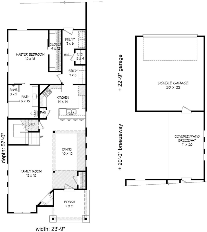 Main Floor Plan: 87-126