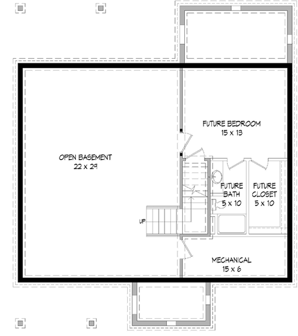 Lower Floor Plan:87-134