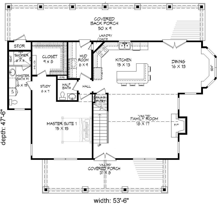 Main Floor Plan: 87-137