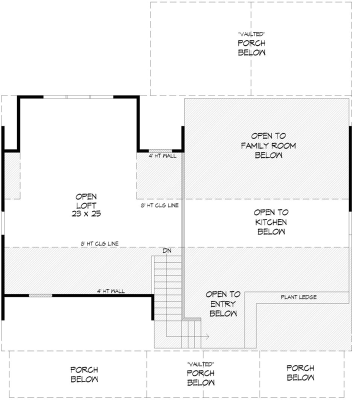 Upper/Second Floor Plan: 87-138