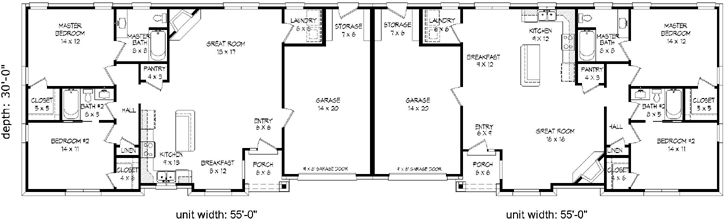 Main Floor Plan: 87-150