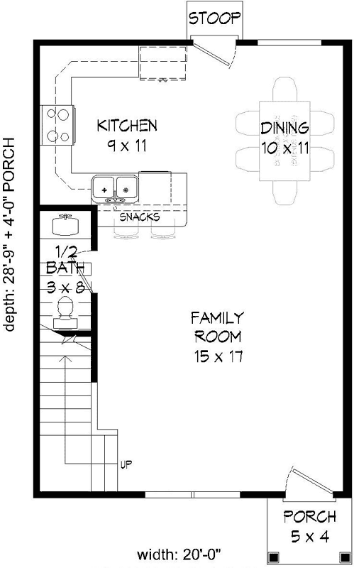 Main Floor Plan: 87-163