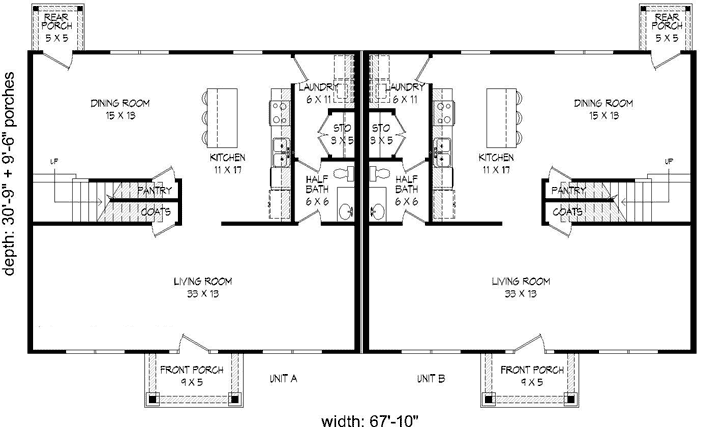 Main Floor Plan: 87-168