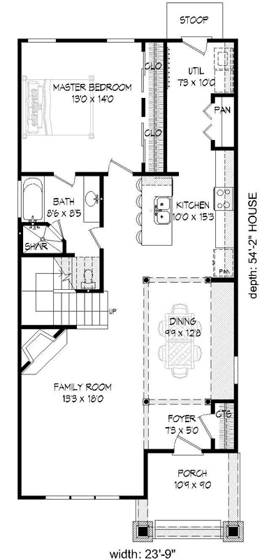Main Floor Plan: 87-177