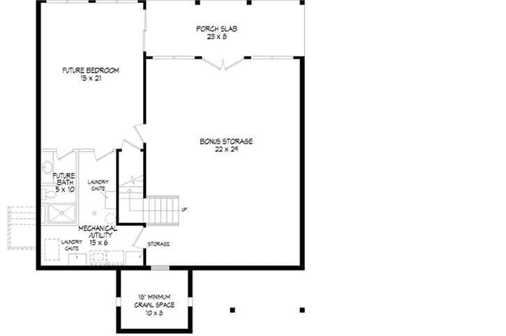 Lower Floor Plan: 87-194