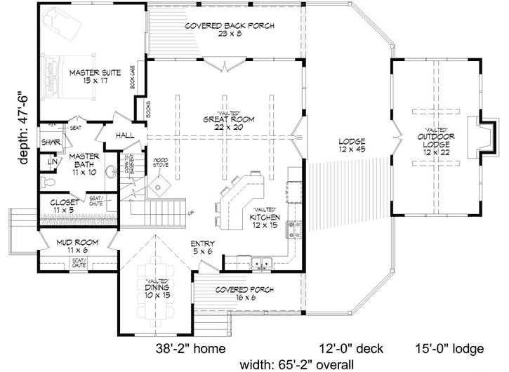 Main Floor Plan: 87-194