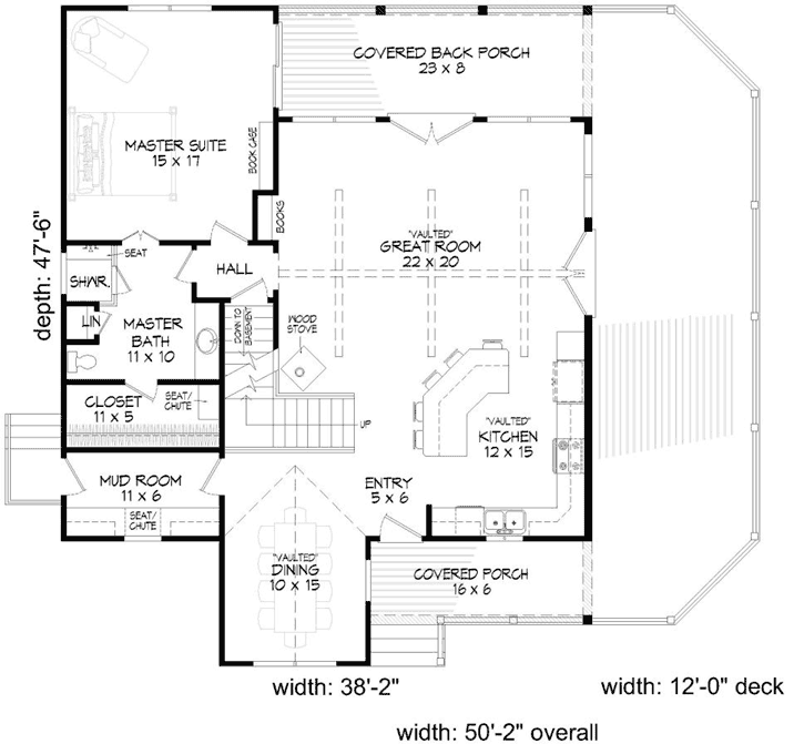 Main Floor Plan: 87-195