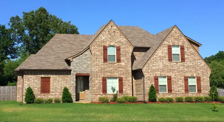 French Country house plans 87-207 - front exterior, 3,273 sq ft, 4 bed, 3 bath house plans | Monster House Plans