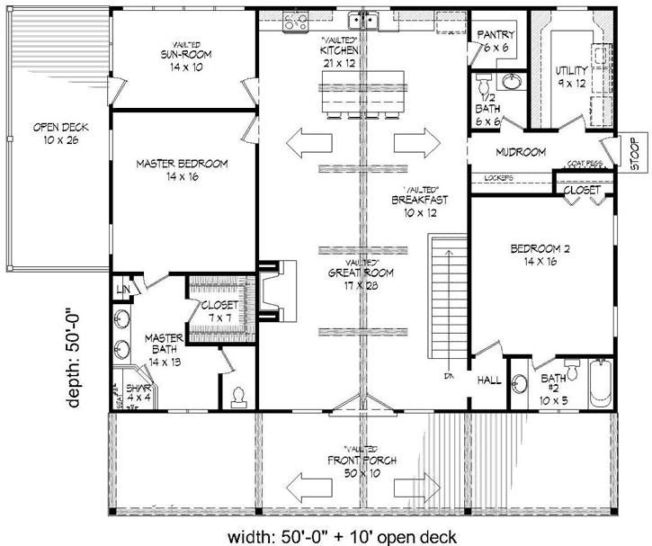 Main Floor Plan: 87-211