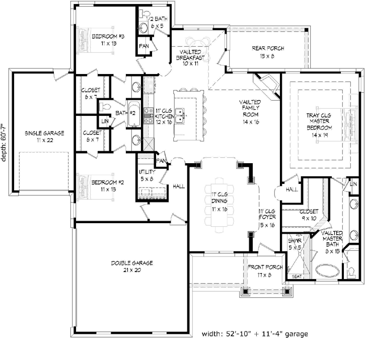 Main Floor Plan: 87-213