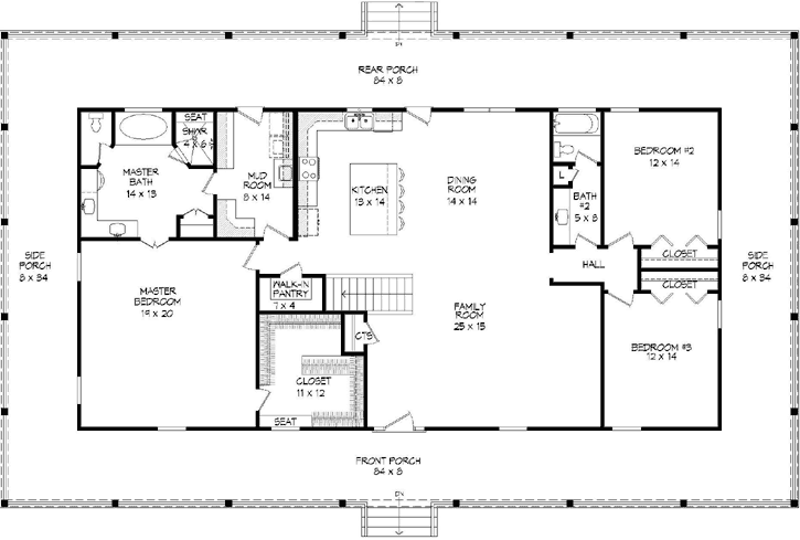 Main Floor Plan: 87-219