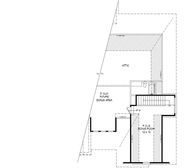 Upper/Second Floor Plan: 87-224