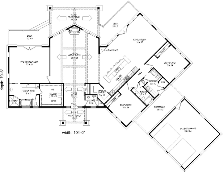 Main Floor Plan: 87-236
