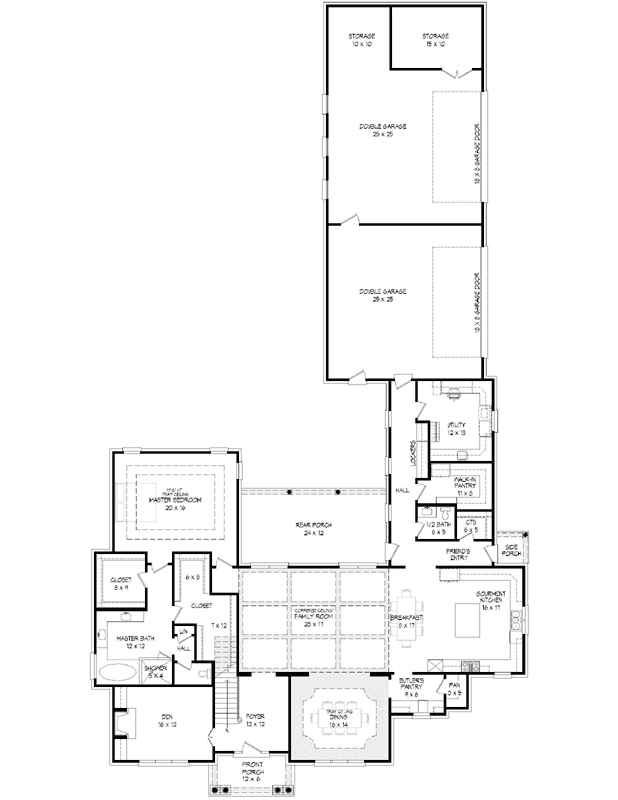 Main Floor Plan: 87-237