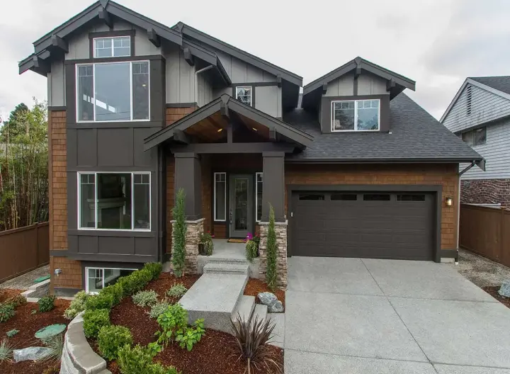 Northwest house plans 88-1020 - front exterior, 2,727 sq ft, 5 bed, 4 bath house plans | Monster House Plans
