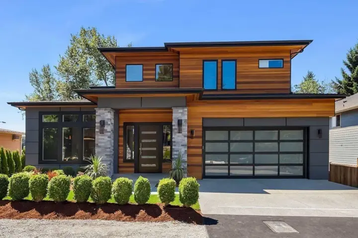 Contemporary house plans 88-1024 - front exterior, 5,369 sq ft, 5 bed, 5 bath house plans | Monster House Plans