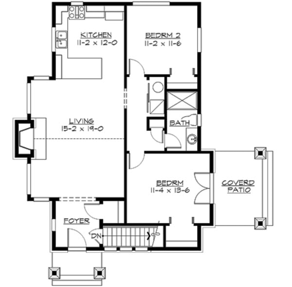 Main Floor Plan: 88-117