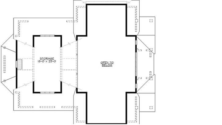 Upper/Second Floor Plan: 88-118