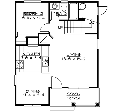 Main Floor Plan: 88-133