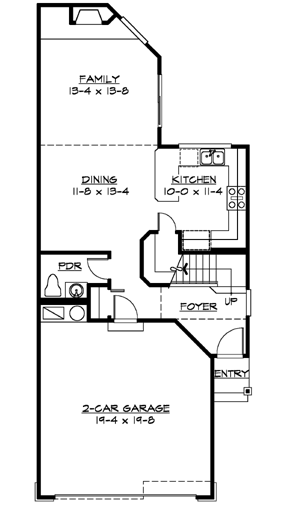 Main Floor Plan: 88-143