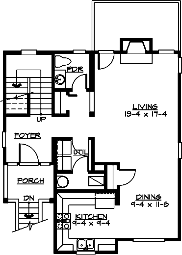 Main Floor Plan: 88-146