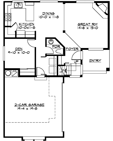 Main Floor Plan: 88-147