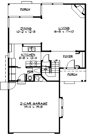 Main Floor Plan: 88-149
