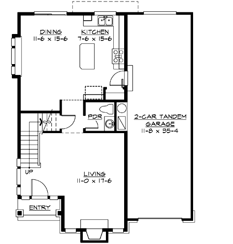Main Floor Plan: 88-157